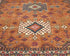 6x8 Brown Ersari Afghan Hand Knotted Veg Dye Wool Area Rug